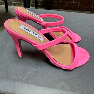 Steve Madden pink sandals